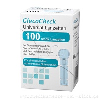 GLUCOCHECK Lanzetten Universal - 100Stk