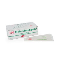 MUNDSPATEL Holz einzeln verpackt - 100Stk