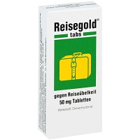 REISEGOLD Tabs gegen Reiseübelkeit - 10Stk - Übelkeit & Schwindel