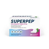 SUPERPEP Reise Kaugummi Dragees 20 mg - 20Stk - Übelkeit & Schwindel