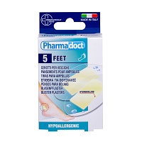 BLASENPFLASTER hydrocolloid 3,8x7 cm - 5Stk