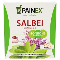 SALBEI BONBONS mit Vitamin C Painex - 40g - Halsschmerzen
