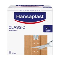 HANSAPLAST Classic Pflaster 6 cmx5 m - 1Stk - Hansaplast