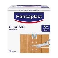 HANSAPLAST Classic Pflaster 8 cmx5 m - 1Stk - Hansaplast