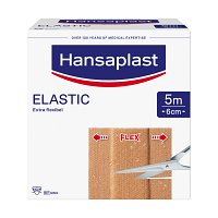 HANSAPLAST Elastic Pflaster 6 cmx5 m - 1Stk - Hansaplast