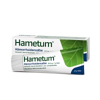 HAMETUM Hämorrhoiden Salbe - 25g - Hämorrhoiden