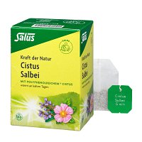 CISTUS SALBEI Kräutertee Kraft d.Natur Salus Fbtl. - 15Stk