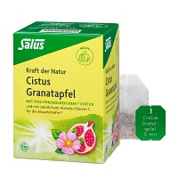 CISTUS GRANATAPFEL Tee Kraft der Natur Salus Fbtl. - 15Stk