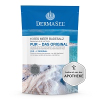 DERMASEL Totes Meer Badesalz Pur - 500g - Totes Meer Badesalz