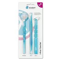 MIRADENT Pflegeset I-Prox Care Set blau trans. - 1Packungen - Interdentalreinigung