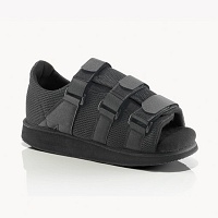 BORT Verbandschuh offene Form 44-45 schw. - 1Stk