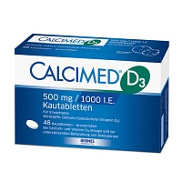 CALCIMED D3 500 mg/1000 I.E. Kautabletten - 48Stk - Calcium & Vitamin D3