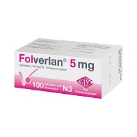 FOLVERLAN 5 mg Tabletten - 100Stk - Mineralstoffe & Vitamine