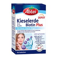ABTEI Kieselerde Plus Biotin Depot Tabletten - 56Stk - Abtei®