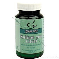 KALIUM 200 Citrat Kapseln - 60Stk
