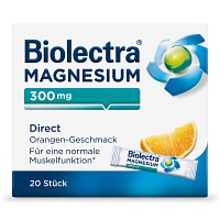 BIOLECTRA Magnesium 300 mg Direct Orange Sticks - 20Stk - Magnesium
