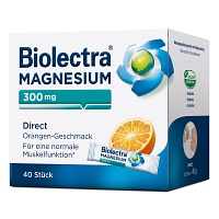 BIOLECTRA Magnesium 300 mg Direct Orange Sticks - 40Stk - Magnesium