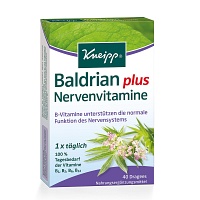 KNEIPP Baldrian plus Nervenvitamine Dragees - 40Stk - Beruhigung, Nerven & Schlaf
