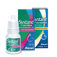 SYSTANE GELTROPFEN + SYSTANE ULTRA BENETZUNGSTR. - 2 X 10ml - Sparset