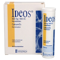 IDEOS 500 mg/400 I.E. Kautabletten - 90Stk - Calcium & Vitamin D3
