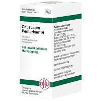 CAUSTICUM PENTARKAN H Tabletten - 200Stk