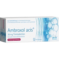 AMBROXOL acis 30 mg Trinktabletten - 40Stk - Hustenlöser