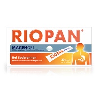 RIOPAN Magen Gel Stick-Pack - 20X10ml - Entgiften-Entschlacken-Entsäuern