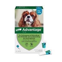 ADVANTAGE 100 Lösung f.Hunde 4-10 kg - 4Stk - advantage