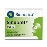 SINUPRET forte überzogene Tabletten - 20Stk - Nasennebenhöhlen