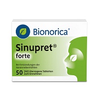 SINUPRET forte überzogene Tabletten - 50Stk - Erkältung & Schmerzen