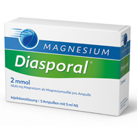 MAGNESIUM DIASPORAL 2 mmol Ampullen - 5X5ml - Wadenkrämpfe