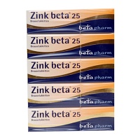 ZINK BETA 25 Brausetabletten - 100Stk