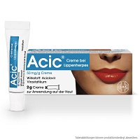 ACIC Creme bei Lippenherpes - 2g - Erste Hilfe