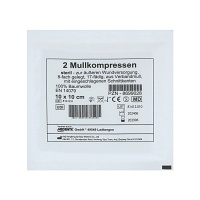 MULLKOMPRESSEN 10x10 cm steril 8fach - 25X2Stk