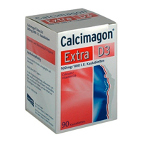 CALCIMAGON Extra D3 Kautabletten - 90Stk - Calcium & Vitamin D3
