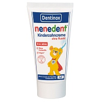 NENEDENT Kinderzahncreme o.Fluorid Standtube - 50ml - Zahncreme - nenedent Kinderzahncreme ohne Fluorid