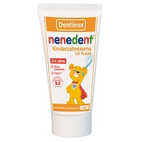 NENEDENT Kinderzahncreme m.Fluorid Standtube - 50ml - Zahn- & Mundpflege - nenedent Kinderzahncreme mit Fluorid