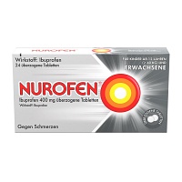 NUROFEN Ibuprofen 400 mg überzogene Tabletten - 24Stk - Schmerzen
