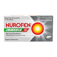 NUROFEN Immedia 400 mg Filmtabletten - 12Stk - Schmerzen