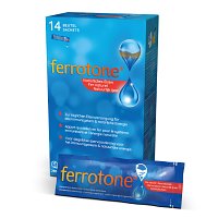 FERROTONE Eisen Beutel - 14X20ml - Abnehmen & Diät