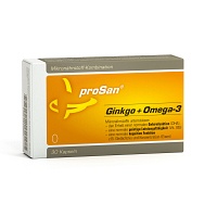 PROSAN Ginkgo+Omega-3 Kapseln - 30Stk - Stärkung für das Gedächtnis