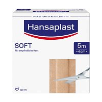 HANSAPLAST Soft Pflaster 4 cmx5 m Rolle - 1Stk - Hansaplast
