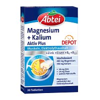ABTEI Magnesium+Kalium Depot Tabletten - 30Stk - Abtei®