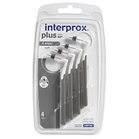 INTERPROX plus x-maxi grau Interdentalbürste - 4Stk - Dentaid