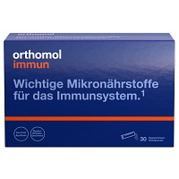 ORTHOMOL Immun Direktgranulat Himbeer/Menthol - 30Stk - Orthomol