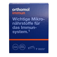 ORTHOMOL Immun Direktgranulat Himbeer/Menthol - 7Stk - Orthomol