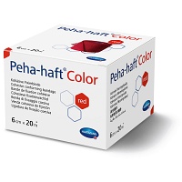 PEHA-HAFT Color Fixierb.latexfrei 6 cmx20 m rot - 1Stk