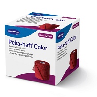 PEHA-HAFT Color Fixierb.latexfrei 8 cmx20 m rot - 1Stk