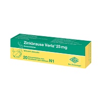 ZINKBRAUSE Verla 25 mg Brausetabletten - 20Stk - Selen & Zink
