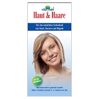 HAUT+HAARE VITAMIN Natur Pharma Kapseln - 15Stk - Für Haut, Haare & Knochen